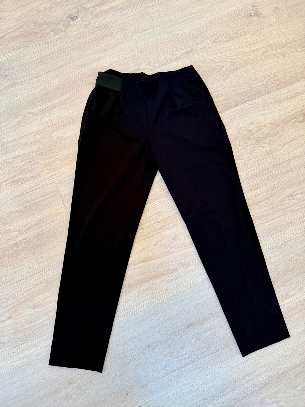 Black Travel “Turn it Around” Pants - Classic Straight Fit